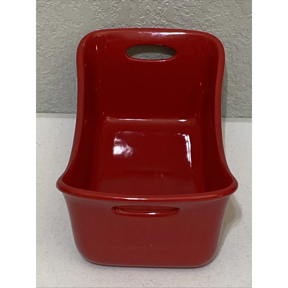 Rachael Ray Red Stoneware 9